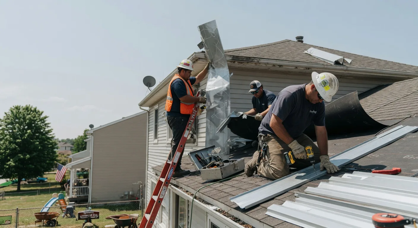 Metal Roof Repair in Blue Springs, NE